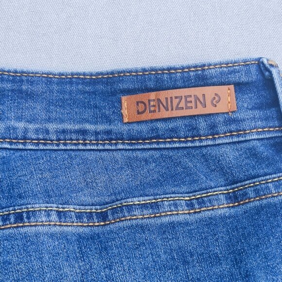 Denizen from Levi's jeans women's size 12 W31 ink blue colour Modern Slim Cuffed - Picture 5 of 13